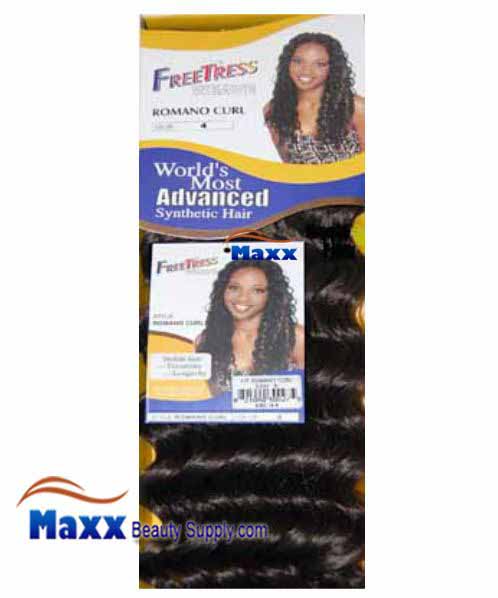 Freetress Premium Synthetic Hair Weave - Romano Curl 14"